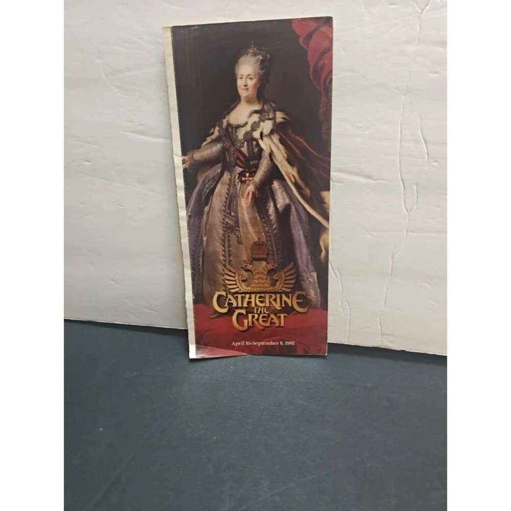 Vintage Catherine the Great Museum Exhibition Brochure / Pamphlet